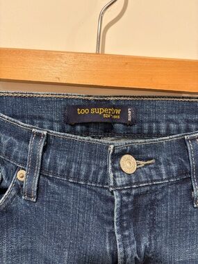Levi's Y2K Superlow 524 Jeans - Dark Blue Women's Denim